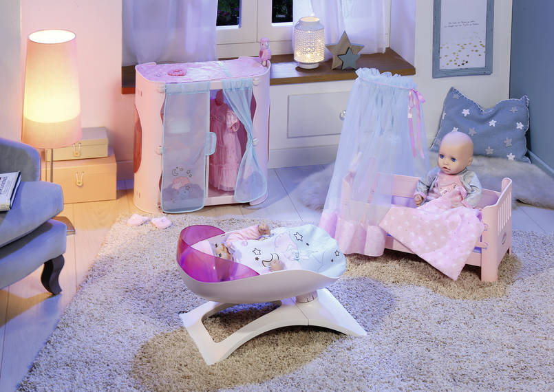 Кроватка-качалка для кукол Baby Annabell, коробка  